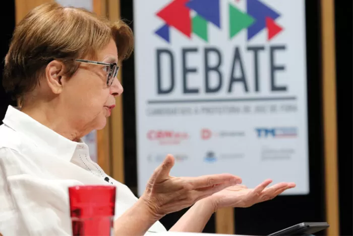 Em clima moderado, Margarida e Wilson reforçam diferença no debate 2 margarida debate