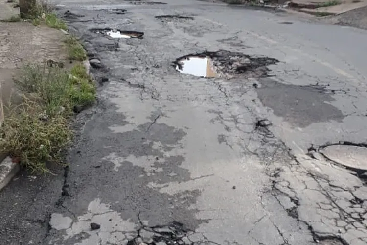 Moradores solicitam recapeamento no Granjas Betânia 1 01 2