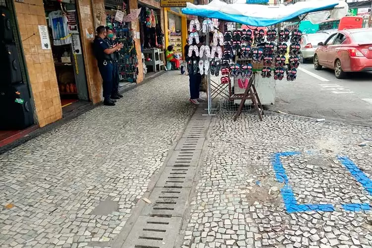 PJF fará novas análises sobre realocação de ambulantes na Getúlio 1 marcacao ambulantes centro juiz de fora by leticya bernardete