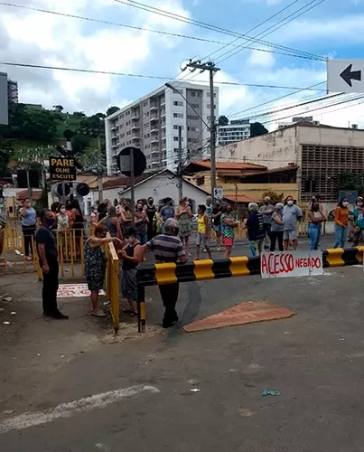 manifestação poço rico1 associação de moradores do bairro poço rico