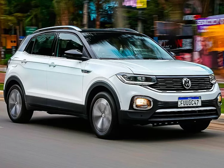 Volkswagen são os que mais encarecem, e T-Cross encosta no Taos 1 Volks T Cross 2021 foto divulgacao