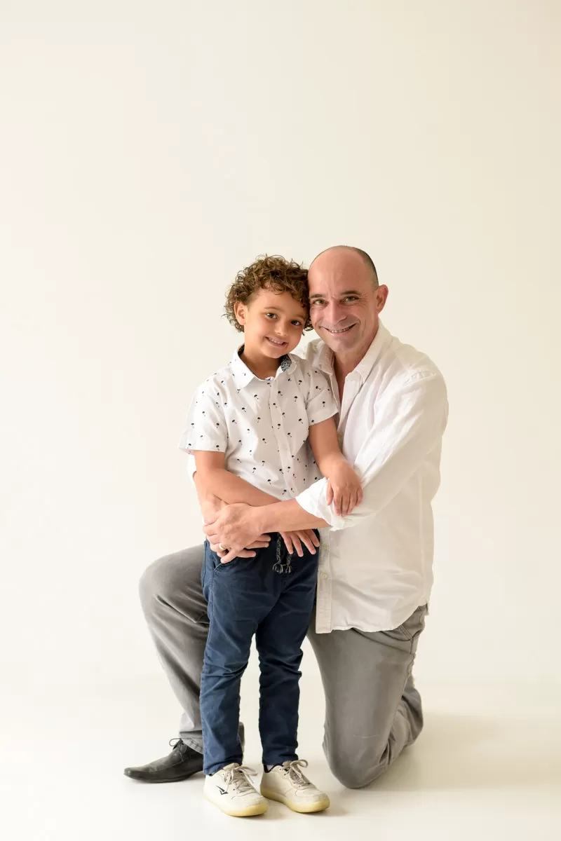 Alexandre Salimena com Nicolas Sant Anna Salimena