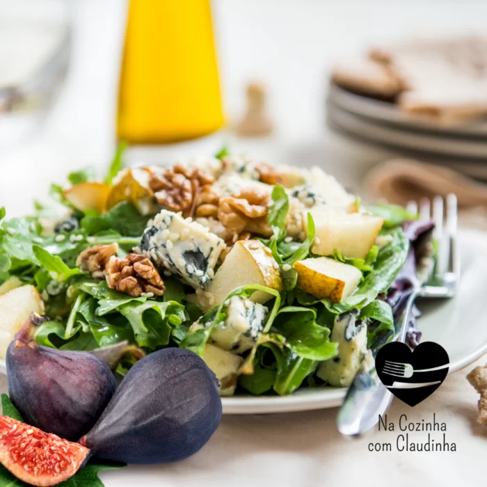 Salada mediterrânea de primavera