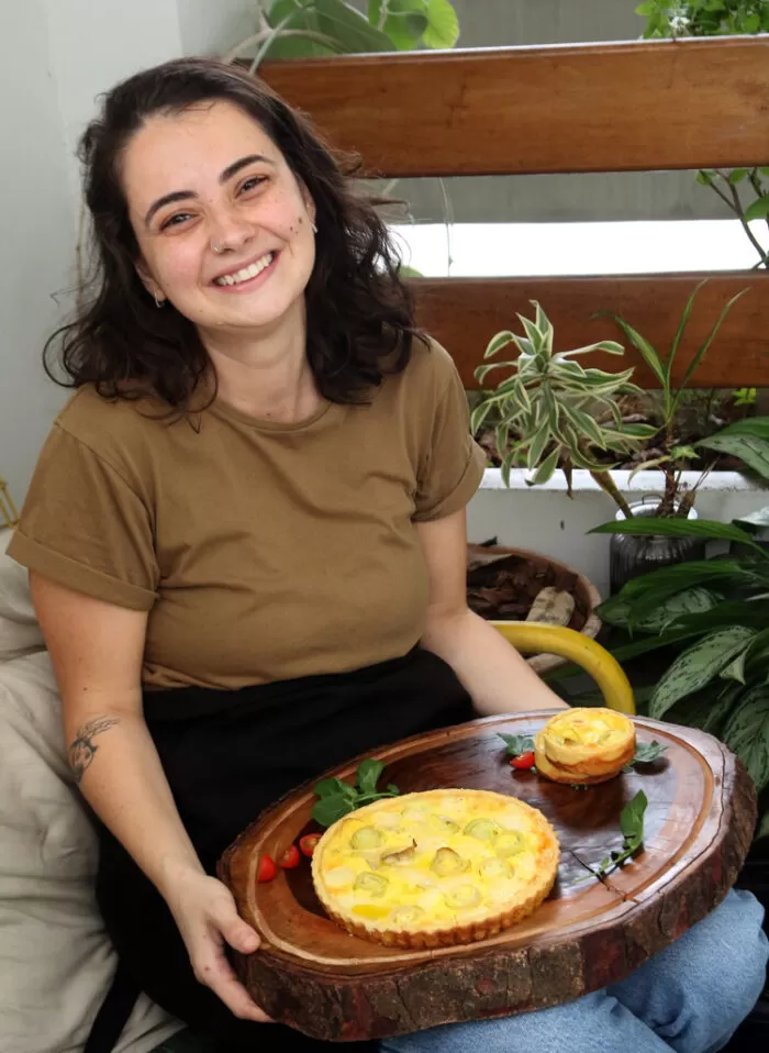 Tem livro, tem planta e, em tudo, tem comida 2 Quiche