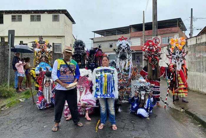 Dia de Reis: juiz-foranos voltam às ruas com a tradicional celebração dos Reis Magos 2 Folia de Reis foto Nayara Zanetti 2