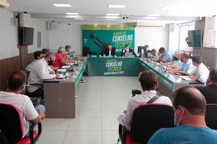 Baeta e Tupi irão disputar Módulo II, que sofre mudanças e começa em 27 de abril 1 Modulo II Conselho Tecnico foto FMF