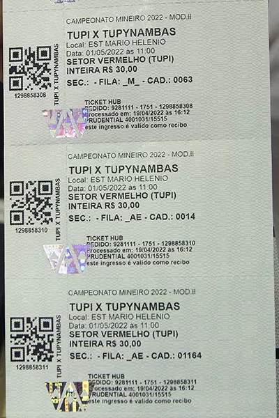 Tupi e Tupynambás duelam pelo Módulo II: "Clássico não se joga, se ganha" 1 Ingressos jogo tupi x tupynambas fernando priamo 2