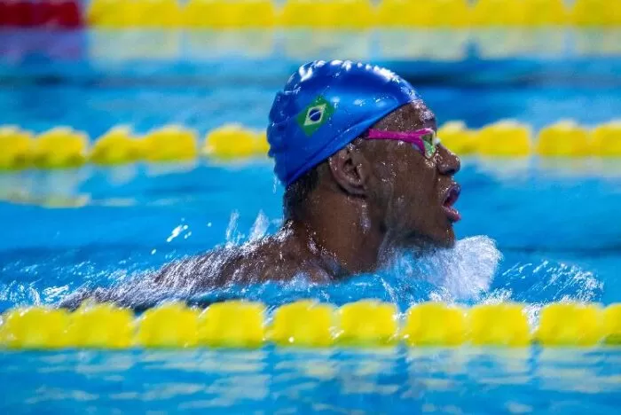 Segundo ouro: Gabriel Araújo vence 200m livre no Mundial 1 Gabriel Araujo foto Ale Cabral CPB site