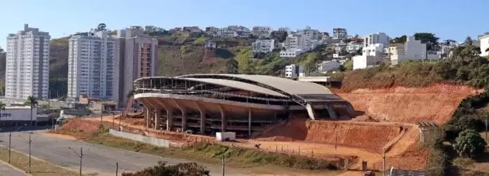 Ginásio Municipal tem previsão de conclusão para maio de 2023 2 Ginasio Municipal foto Leonardo Costa 2