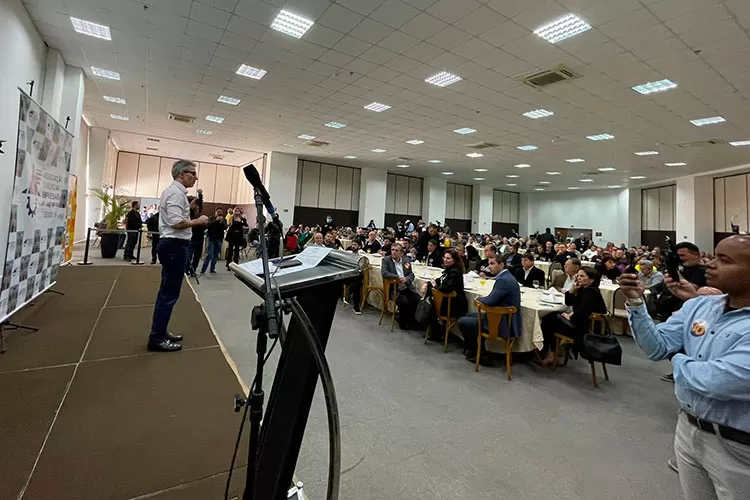 Em visita à cidade, Zema diz que proposta para Juiz de Fora é criação de emprego e renda 2 Zema em JF foto Gabriel Magacho