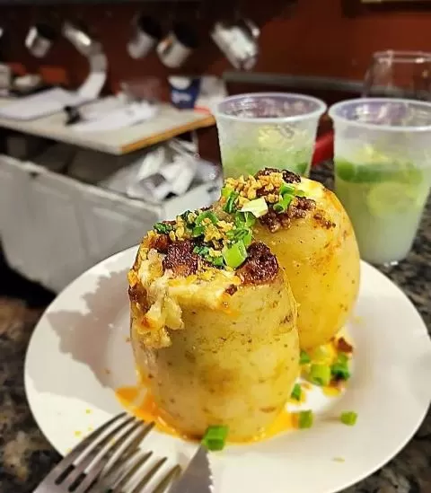 Segunda também é dia de buteco 2 Batata Recheada