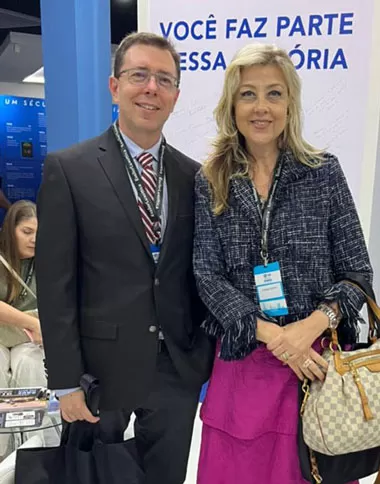 Coluna Cesar Romero - 06 e 07 de novembro de 2022 10 Ricardo e a Vanessa Maria Paletta Guedes JF POR AI 031122 SBO 1