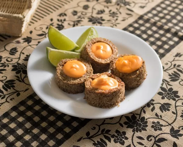 Comida árabe de verdade! 3 Kibe com cheddar