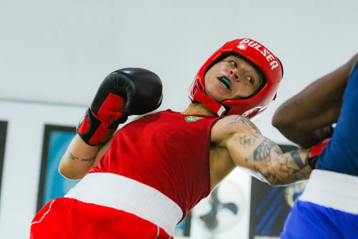 Bia Ferreira boxe foto Fernanda Fokus Assessoria