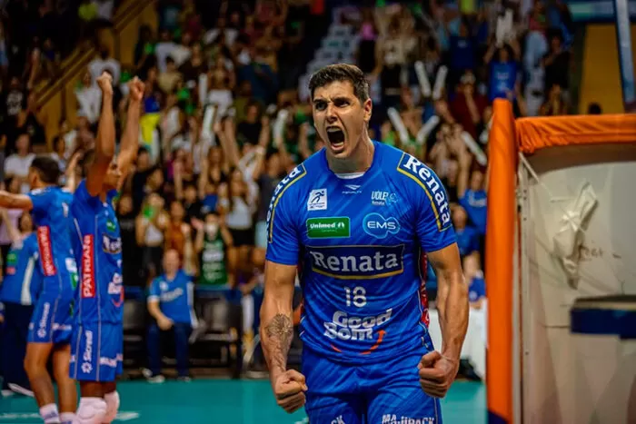 Felipe Roque joga pela sobrevivência na Superliga com o Vôlei Renata 1 felipe roque by reproducao instagram