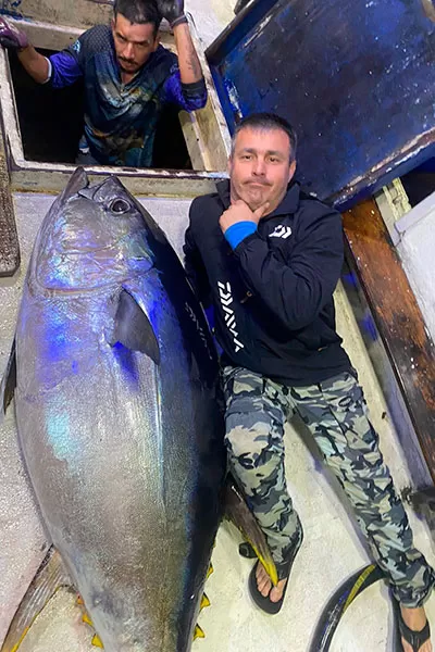 atum 160 kg pescado foto arquivo pessoal int