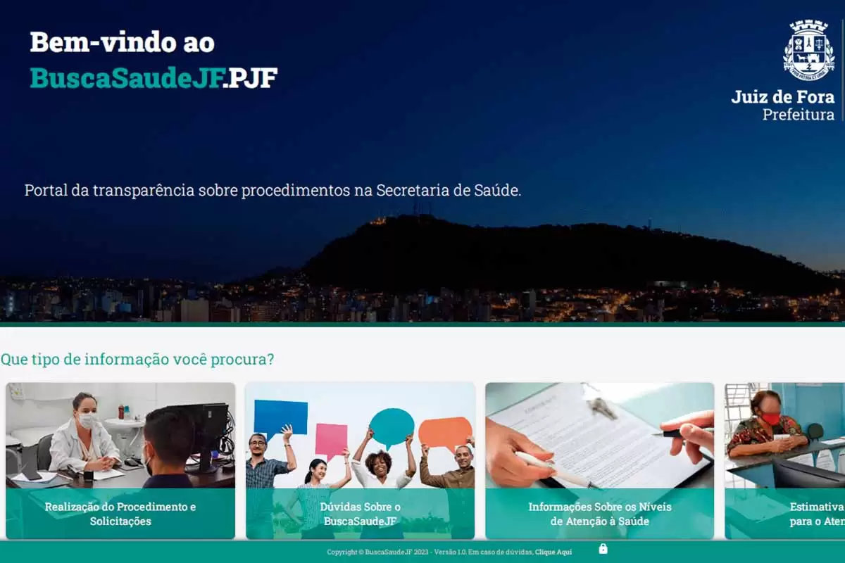 Usuários já podem acessar dados de fila de espera por serviços de saúde 1 PORTAL PJF reproducao 1