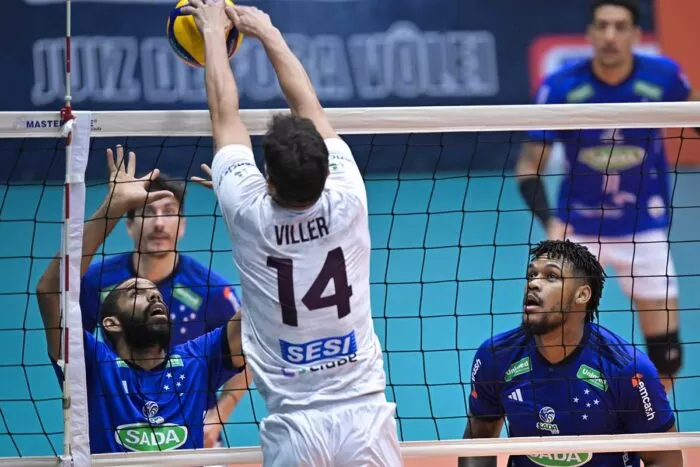Treinador do JF Vôlei elogia disposição dos atletas contra o Sada Cruzeiro 1 jf volei cruzeiro INTERNA by agenciai7