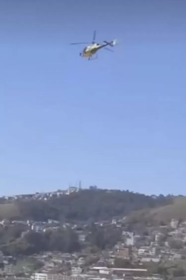 PM prende três homens por porte ilegal de arma após perseguição 1 pegasus perseguicao vila ozanan2 reproducao redes sociais