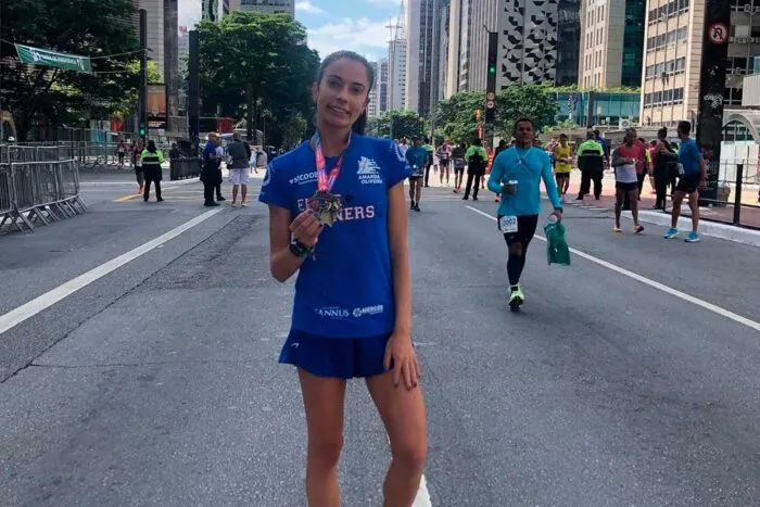 Atleta da região alcança top 10 na São Silvestre 1 amanda oliveira sao silvestre by reproducao instagram editada