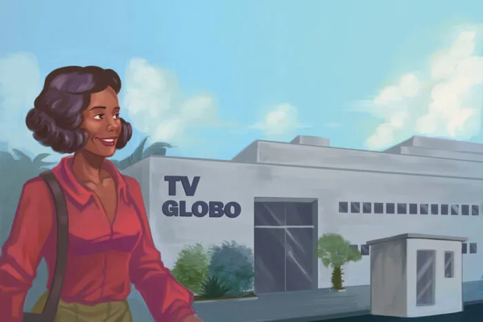 Glória Maria ganha biografia voltada para as crianças 1 Ilustracao2 Reproducao