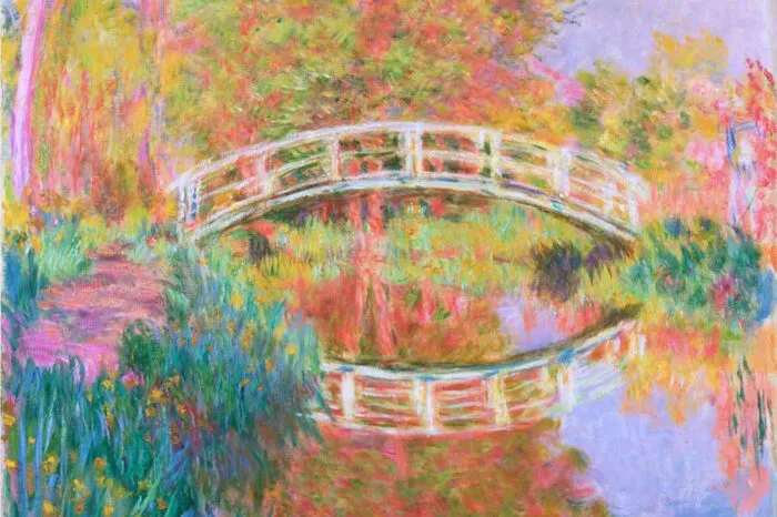 Ponte Japonesa Claude Monet Reproducao