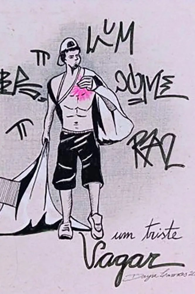 Forum da Cultura recebe mostra que reflete sobre desenho e inteligência artificial 1 Um triste vagar Divulgacao