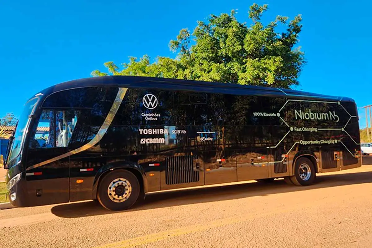 Primeiro ônibus elétrico do mundo com bateria de nióbio e carregamento de 10 minutos é lançado em Minas 1 primeiro onibus eletrico minas foto Gil Leonardi Imprensa MG