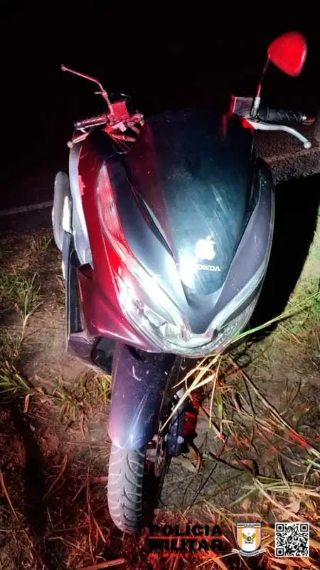 Condutor sem habilitação perde o controle da moto e morre na MG-353 1 motociclista acidente com obito sem habilitacao pmr site