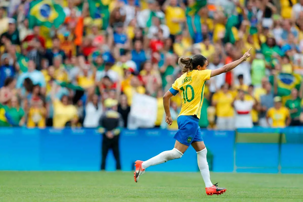 Mesmo sem Marta, seleção feminina busca vaga nas finais e do tão sonhado ouro 1 marta selecao feminina foto Wikimedia Commons