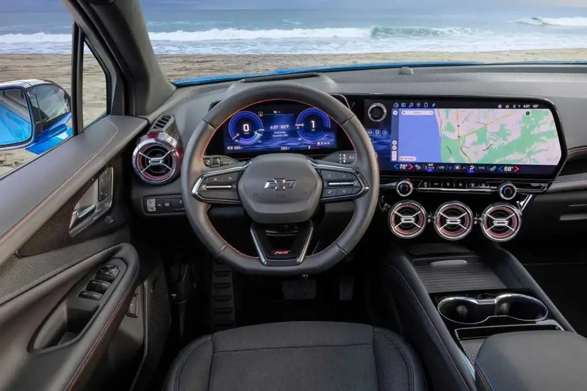 Tecnológico, Chevrolet Blazer EV vem ao Brasil em setembro 2 meu carro e cia chevrolet blazer ev rs interna chevrolet