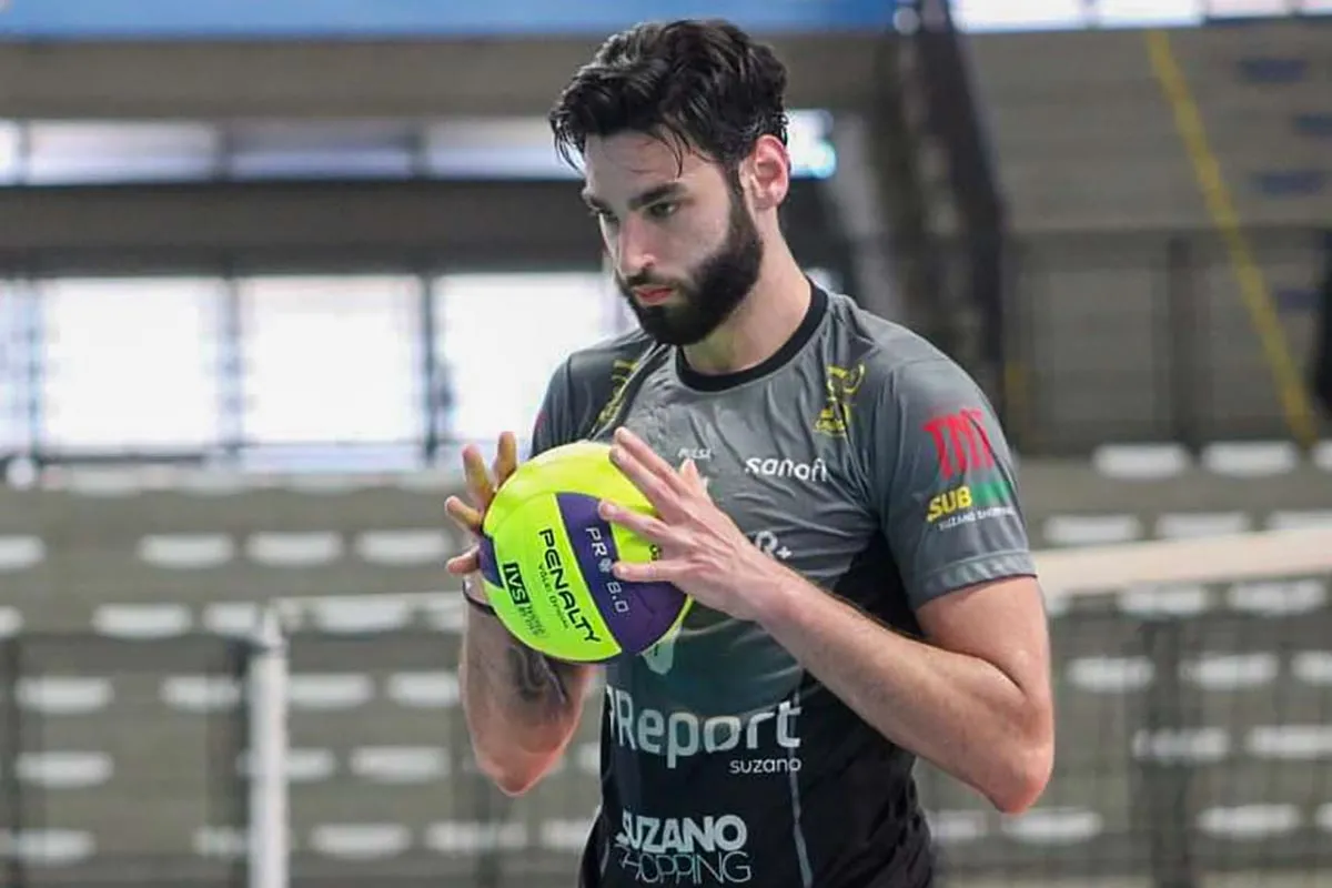 Juiz-forano é contratado por time de voleibol do Canadá 1 Gabriel Spinelli Foto Arquivo PessoaL