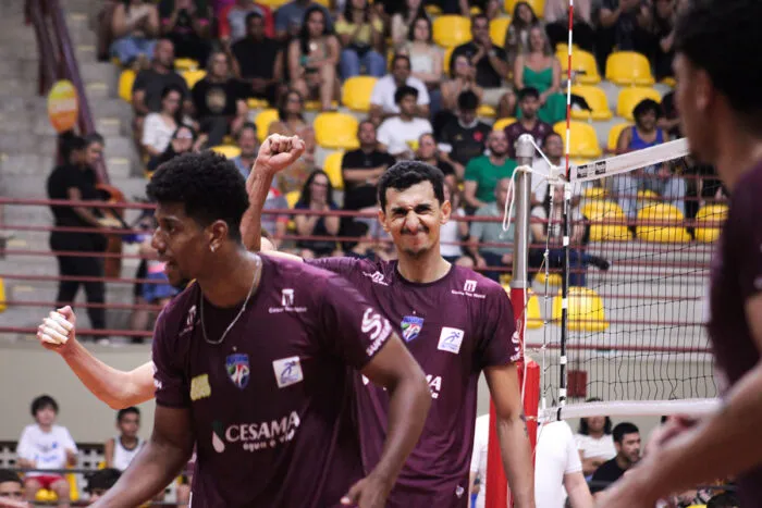 JF Vôlei domina o Montes Claros e vence a primeira no Mineiro 1 jf volei montes claros by arthur cesar jf volei