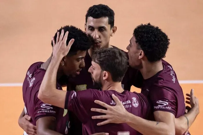 JF Vôlei perde para o Sada Cruzeiro em Betim 1 JF Volei.jpg. Foto Agencia I7