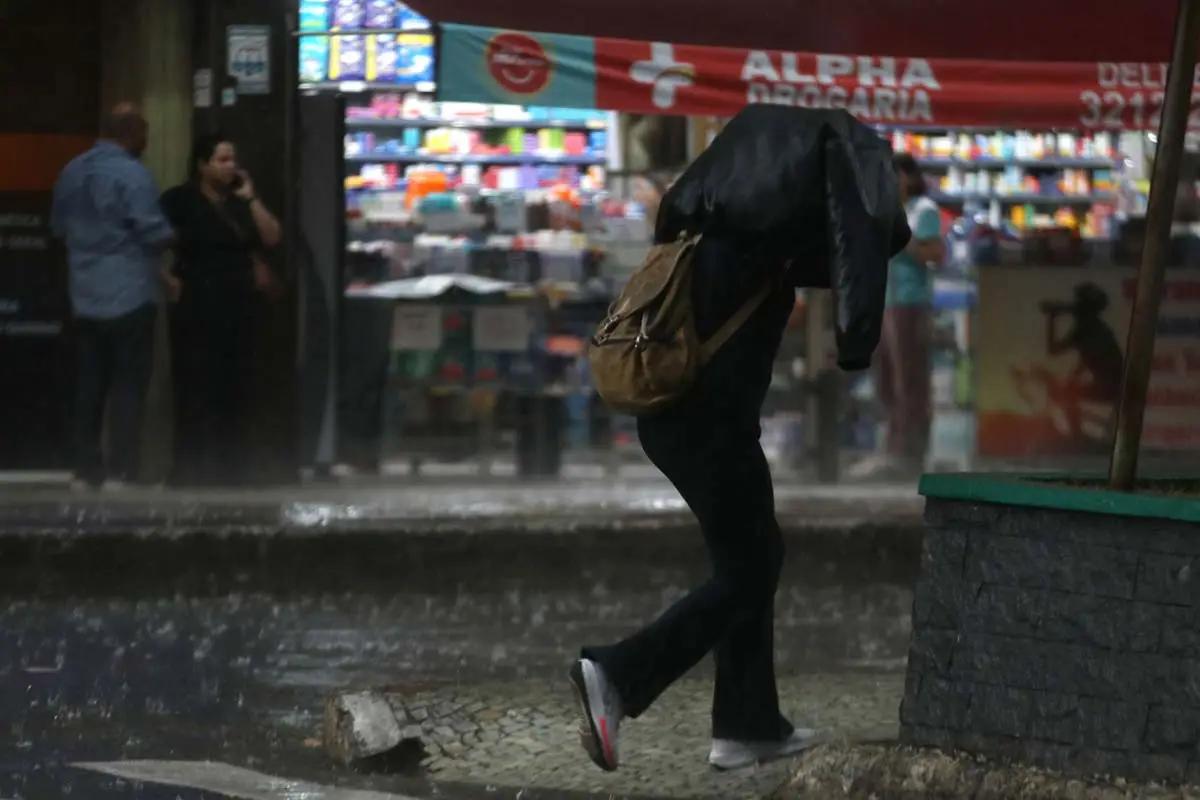 Tempo chuva foto Felipe Couri