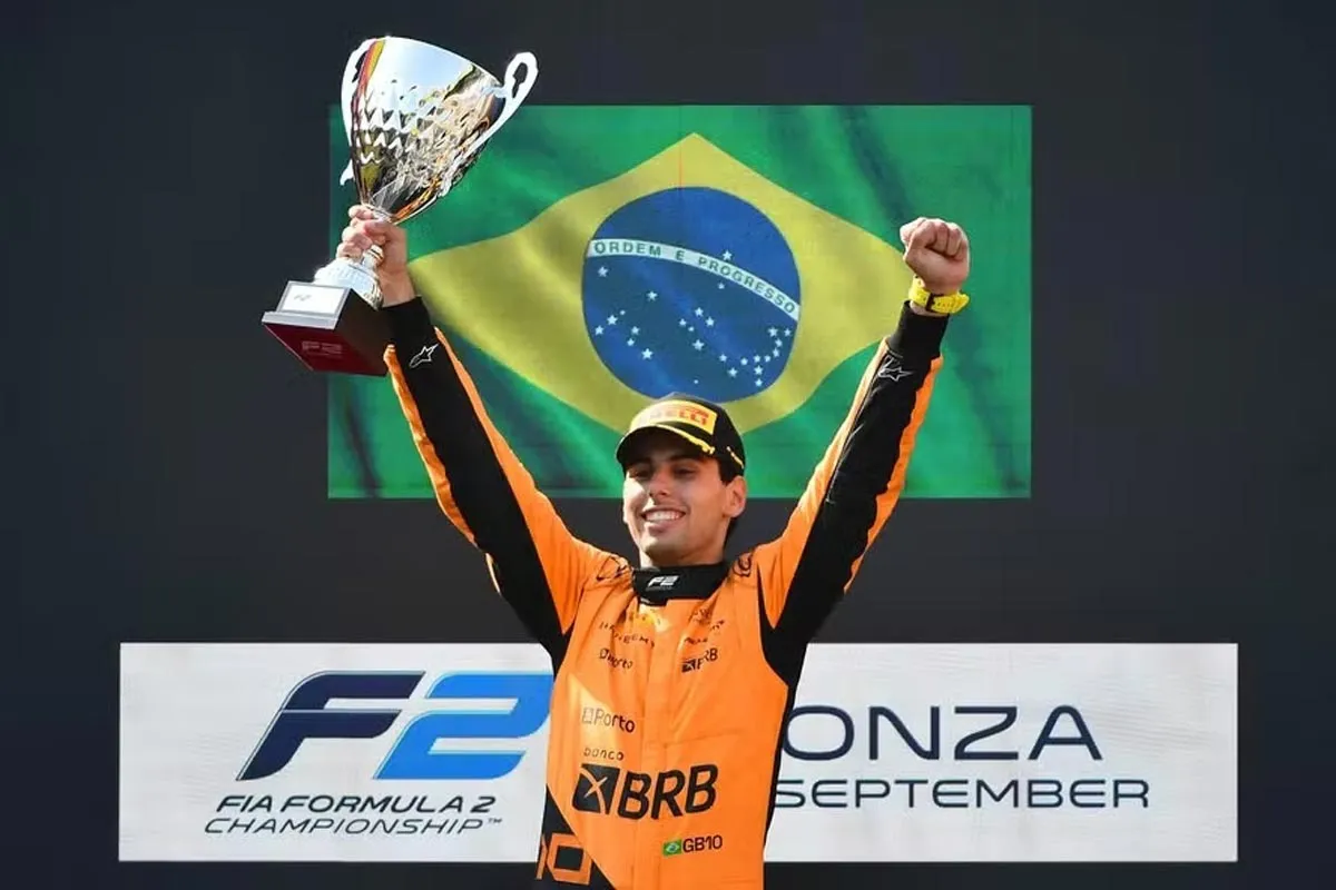 Gabriel Bortoleto vitoria Formula 2 Foto Divulgacao F2