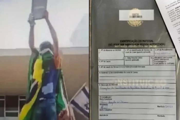 Foragido acusado de roubar réplica da Constituição no 8 de janeiro é preso em Minas Gerais 1 atos golpistas foto metropoles