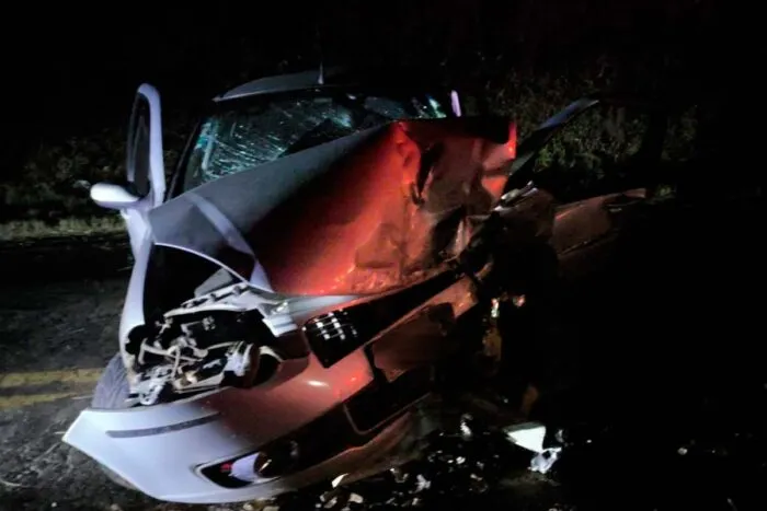 Trecho da BR-267 tem dois acidentes em menos de quatro horas com nove pessoas feridas e uma morte 1 Trecho da BR-267 tem dois acidentes em menos de quatro horas com nove pessoas feridas e uma morte