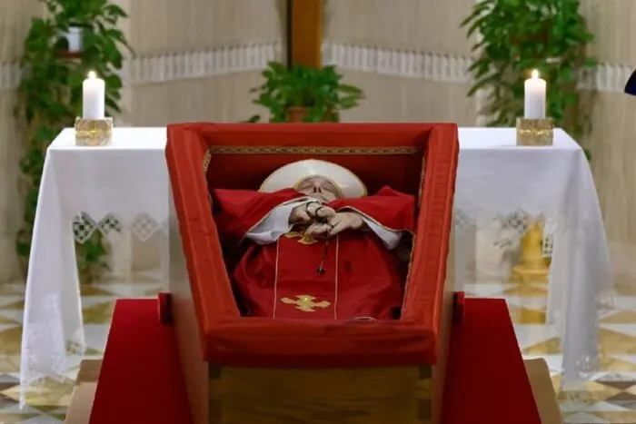 Sepultamento Papa Francisco - Reprodução/Vaticano