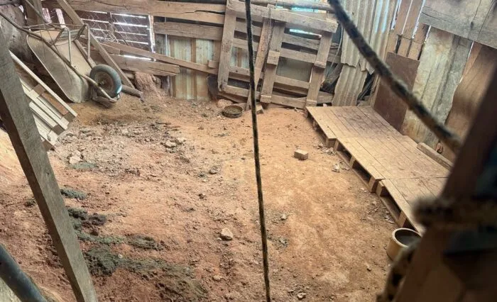 Homem é preso e multado por maltratar 3 cães na região 1 Homem e preso e multado por maltratar 3 caes na regiao foto pmma 2