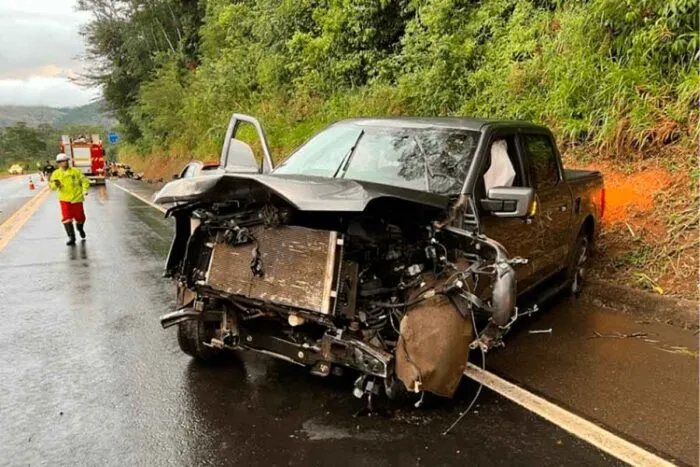 Idoso de 67 anos morre em acidente na BR-116 3 Idoso de 67 anos morre em acidente na BR-116