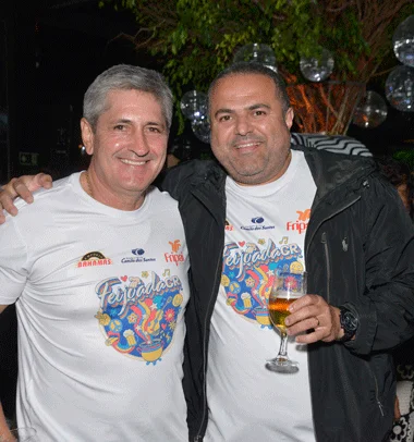 Coluna Cesar Romero –17 de julho de 2025 6 Rogerio Andrade e Fabio Portugal FOTO WOLMER MONTEIRO
