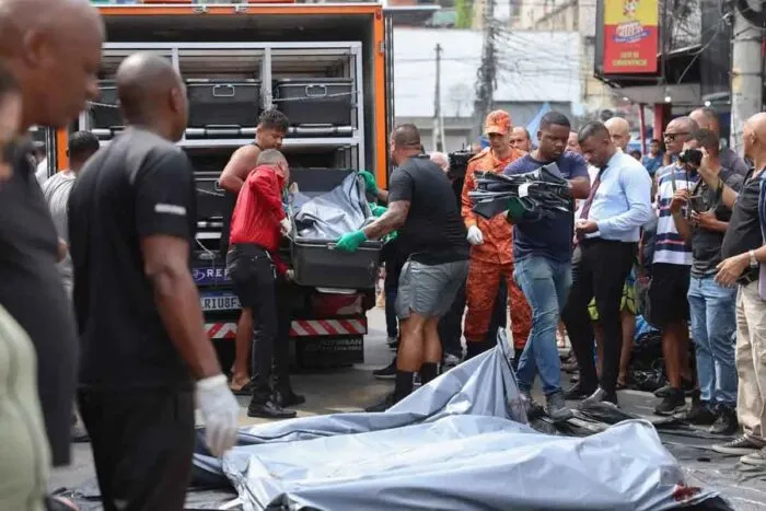 Polícia identifica 117 mortos em operação no Rio e diz que 95% tinham 'ligação com o CV' 2 megaoperação contenção rj