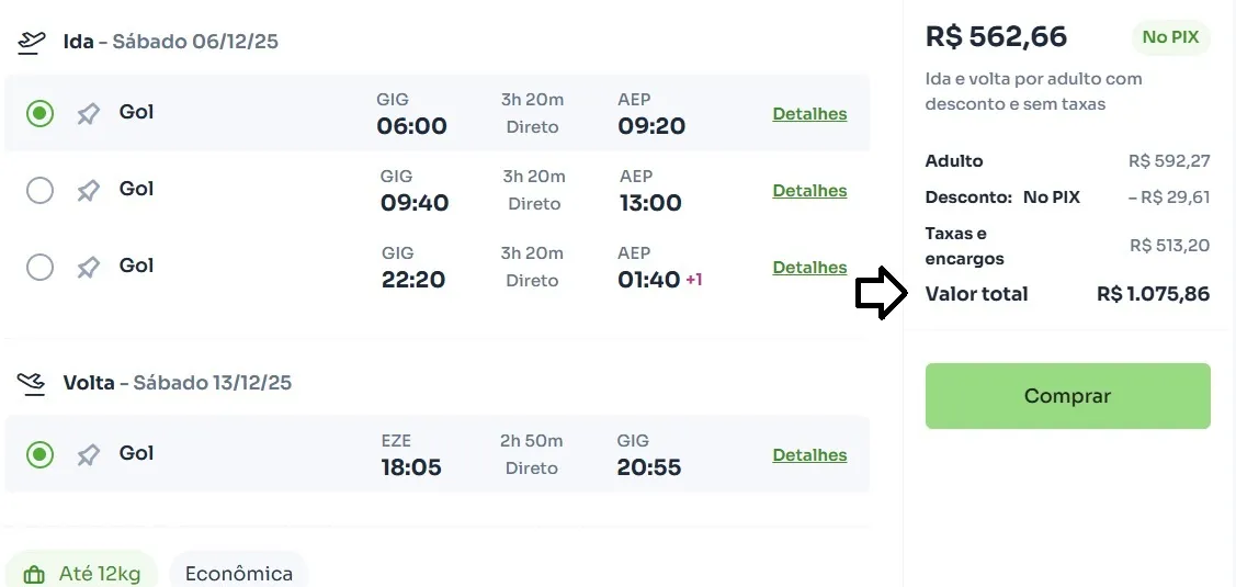 Voos de 4 cidades para Buenos Aires por menos de R$ 1,3 mil (ida e volta) 2 riobuenos