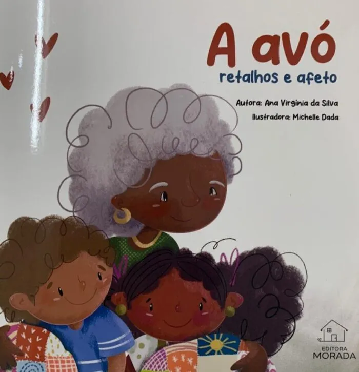 Capa do livro A avo retalhos e afeto