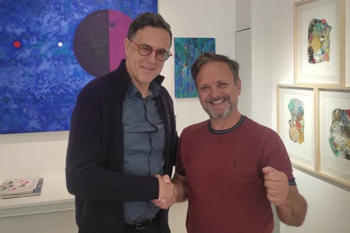 Henrique Lott leva arte de Juiz de Fora a galeria em Paris