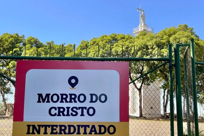 Com Morro do Cristo interditado, turismo de JF enfrenta cenário desafiador
