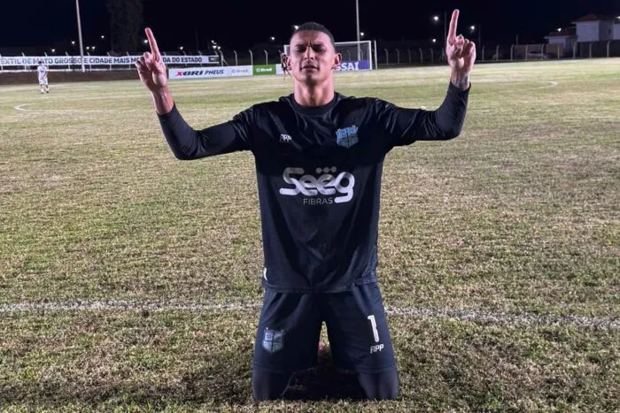 Goleiro juiz-forano conquista acesso à elite do futebol mato-grossense 2 esio foto arquivo pessoal