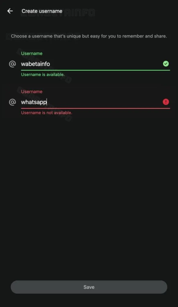 WhatsApp abre inscrições para a reserva de nomes de usuário