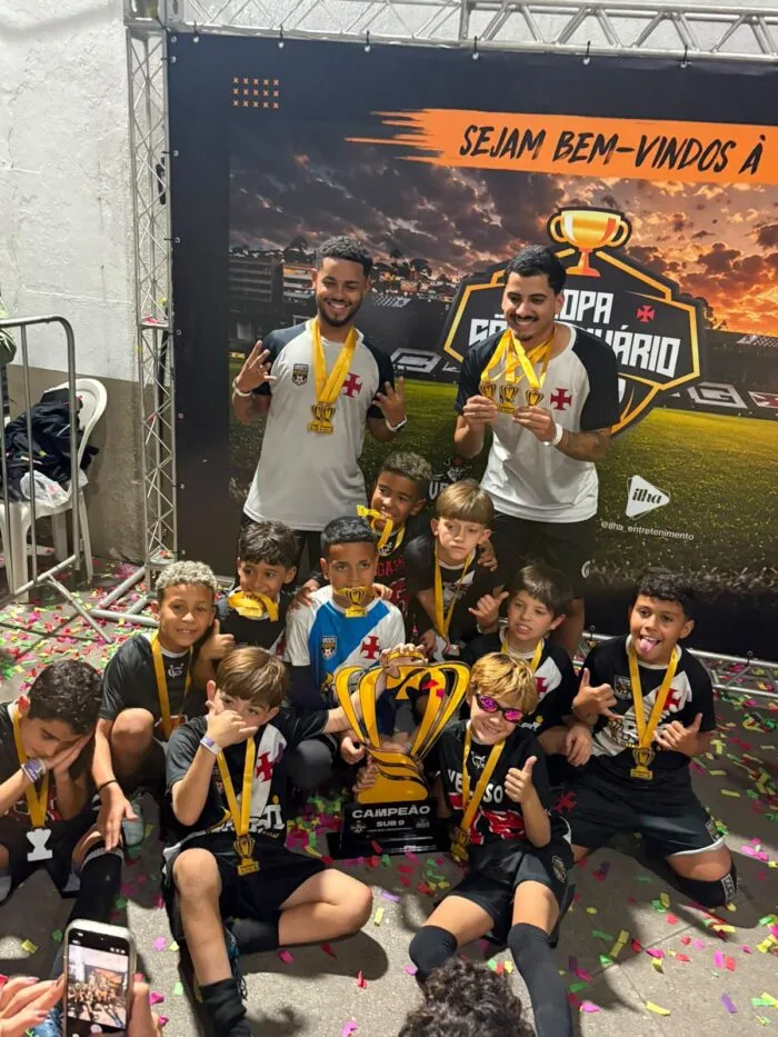 No ginásio do cruz-maltino: Vasco Academy JF é campeão da Copa São Januário em quatro categorias 1 vasco academy foto divulgacao